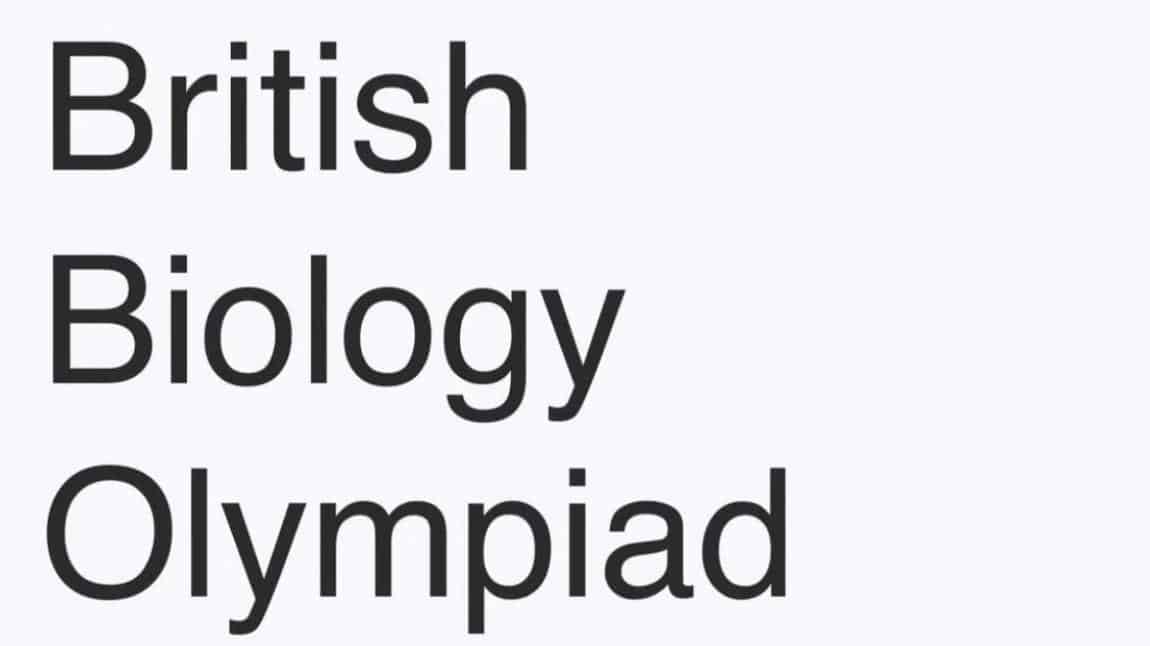 Kurumumuz Proje sınıfı Biyoloji öğrencimiz 25 Ocak-9 Şubat tarihlerinde İngiltere merkezli gerçekleşen Uluslararası Biyoloji Olimpiyatı.